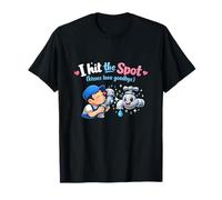 Juego de Palabras de plomero I Hit The Spot Besos Fuga Adiós Camiseta