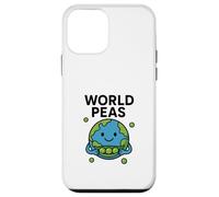 Juego de Palabras de World Peas Funny Peace con Linda Tierra y Vaina de Guisantes Carcasa para iPhone 12 Mini