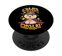 Juego de Palabras del Mago Labrador PopSockets PopGrip Adhesivo