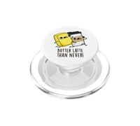 Juego de Palabras Divertido con Leche de Mantequilla Que Nunca PopSockets PopGrip para MagSafe