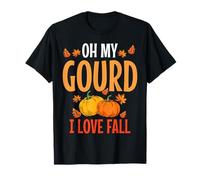 Juego de palabras divertido de calabaza I Love Fall Halloween Camiseta