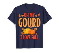 Juego de palabras divertido de calabaza I Love Fall Halloween Camiseta