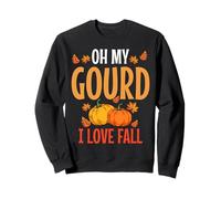 Juego de palabras divertido de calabaza I Love Fall Halloween Sudadera