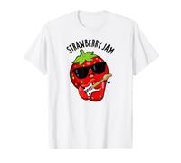 Juego de Palabras Divertido de Mermelada de Fresa Camiseta gráfica económica