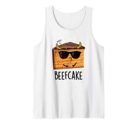 Juego de Palabras Divertido de Pastel de Carne Camiseta sin Mangas