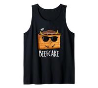 Juego de Palabras Divertido de Pastel de Carne Camiseta sin Mangas