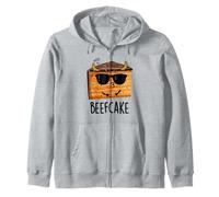 Juego de Palabras Divertido de Pastel de Carne Sudadera con Capucha