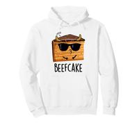 Juego de Palabras Divertido de Pastel de Carne Sudadera con Capucha