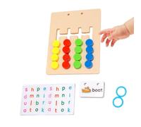 Juego De Palabras Juguetes Didácticos Interactivos De Madera con Letras 2