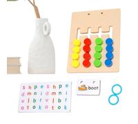 Juego De Palabras Juguetes Didácticos Interactivos De Madera con Letras 2