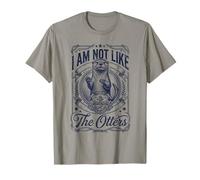 Juego de Palabras náutico Divertido I Am Not Like The Otters Camiseta