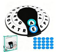 Juego de Palabras Spin & Shout, Comienza y Termina con un Juego de Palabras, Elige una categoría y Corre contra el cronómetro para ser el último Jugador, Juegos de Mesa con contraseña (1pc)