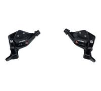 Juego de palanca de cambios con pulsador de pulgar microSHIFT TS71, indicador ptico triple de marchas de 9 velocidades