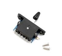 Juego de palancas de 3 vías para guitarra eléctrica, interruptores selectores de pastilla para guitarra con interruptores de punta de plástico