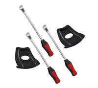 Juego de palancas profesionales para neumáticos de motocicleta con construcción de metal para reparación y cambio de neumáticos de bicicleta, herramienta esencial para Motorc