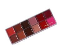 Juego De Paleta De Labios Mate - Combinación De De Labios Atrevidos Y Elegante Bandeja Cosmética | Fórmula De Retención De Color, Aplicación Deslizante De Textura Cremosa, Kit De Belleza Para