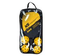 Juego de paleta para Sottaceti - paletas y bolas para Sottaceti | Kit de paleta de Paddle Paddle Paddle Comfort Grip Juego de 2 raquetas de pelota de pepinillos | Raqueta de bola de pickle para princi