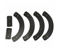 Juego de paleta y raspador de goma para sopladores de nieve de una sola etapa de 21 pulgadas, compatible con modelos 2004 y más recientes compatibles con 753-04472 953-04472 735-04033 735-04032