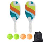 Juego de palets de pelota, Juego de Raquetas de Selección - Remo de Pelota con Bola y Bolsa | Remo de Pelota Deportiva, Grandes Palales Ligeras, Accesorios Deportivos Portátiles para Hombres y