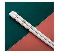 juego de palillos, 10 pares de palillos cerámica, reutilizables, naturales, saludables, estilo clásico chino for cocina, comedor, Gourmet, fideos L(D)