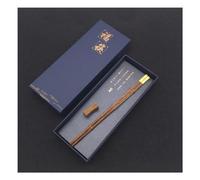 Juego de Palillos Chinos Reutilizables de Madera de Primera Calidad y Soporte para Palillos, Caja de Regalo - Palillos Chinos, japoneses y Coreanos de Madera Natural con Estuche, G