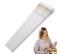 Juego de palillos de cerámica antideslizantes, 10 pares de cubiertos antideslizantes para cocina, viajes, consumo exterior