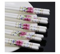 juego de palillos, Embalaje reutilizable en caja de regalo madera maciza, adecuado for cenas familiares, restaurantes, comida china, japonesa, coreana y cualquier estilo asiático B(E)