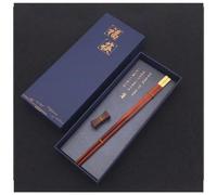 Juego de Palillos Reutilizables de Madera de Primera Calidad y Soporte para Palillos, Caja de Regalo - Palillos Chinos, japoneses y Coreanos de Madera Natural con Estuche, P