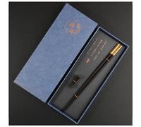 Juego de Palillos Reutilizables de Madera de Primera Calidad y Soporte para Palillos, Caja de Regalo - Palillos Chinos, japoneses y Coreanos de Madera Natural con Estuche, U