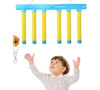 Juego de Palo de Caída, Palos Que Caen, Juguete de Juego de Coordinación Ojo-Mano,Entrenamiento de Reacción, Coordinación Mano-Ojo, Juegos de Entrenamiento de Reacción de Palos Que Caen (Amarillo)