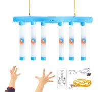 Juego de Palos de Atrapada - Con Control Remoto y Luces Coloridas - Entrenador de Tiempo de Reacción con Varillas que Caen,Para Familiar y Juvenil de Interior y Exterior