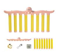 Juego de palos de atrapar, juegos familiares para niños y adultos, juego de reacción, juego de reacción Drop Catch Win It, 3 velocidades ajustables que promueve las coordinaciones ojo-mano