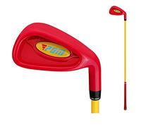 Juego de palos de golf para niños pequeños de 2 a 5 años, varilla de carbono ligera con cabeza de plástico resistente, diseño ergonómico para principiantes, divertida introducción al deporte, longit