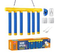 Juego de palos que caen con mando a distancia, juguete de entrenamiento de reacción con 3 velocidades ajustables, juegos de reacción para niños, juego de captura de palos, coordinación mano-ojo