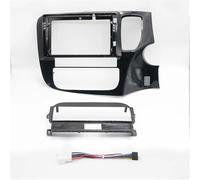 Juego De Panel Radio Kit De Panel Adaptador 9/10 Pulgadas para Radio Coche, Reproductor DVD, Marco Fascias para Mitsubishi para Outlander 2014-2021