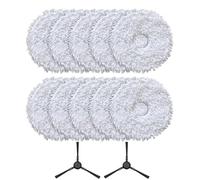 Juego De Paño De Fregona Con Cepillos Laterales, Compatible Con EUREKA, V15Pro, Compatible Con EUREKA, J15Ultra J15, Accesorio De Robot Aspirador, 1 Juego(12 pcs)