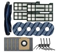 Juego de paño de repuesto para trapeador y bolsa de polvo para Eufy X10 Pro y para modelos Omni Vacuum para mantener el rendimiento de limpieza y el aire (B)