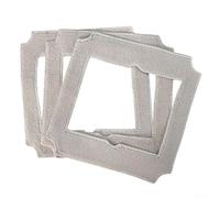 Juego de paños de fibra ultrafina para mini aspiradoras Ecovacs, paquete de 3 trapos de limpieza lavables y reutilizables, altamente absorbentes
