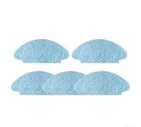 Juego de paños de fregona compatible con Tefal para X-Plorer Serie 75 Total Care RG7687 Robot Aspirador 5 Unidades