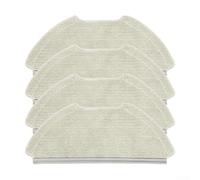 Juego de paños de fregona para robot aspirador para AIRROBO para T20+/para FIXR para T20, paquete de 4 o 10 almohadillas de repuesto de microfibra para mantenimiento constante del piso (paquete de 4)