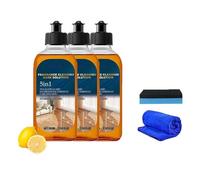 Juego de paños de limpieza 5 en 1, solución de cuidado de la fragancia, mancha de doble acción y eliminador de olores, abrillantador de suelos de madera dura y restaurador para un brillo natural