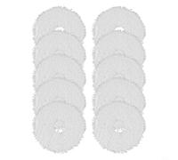 Juego de paños de limpieza de microfibra para Eureka J12 para aspiradora Ultra Robot, piezas de repuesto funcionales para uso continuo (paquete de 10)