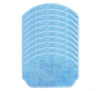 Juego de paños para fregona de aspiradora robot compatible con Nedis WIFIVCR001CBK, elige 4 o 10 paños para una fácil limpieza (paquete de 10)