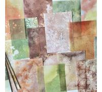 Juego de papel para álbum de recortes, 60 hojas, accesorios de scrapbooking, papel para diario basura, diario, móvil, pintura, manualidades (sueños linglan)