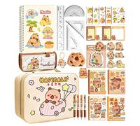 Juego de Papelería Adorable - Kit De Cuaderno Con,Material Escolar Para Instituto | Para Niños Niñas Adolescentes Estudiantes Colegio Y Escuela