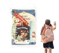 Juego de Papelería Para Niñas, Lindo Cuaderno Navidad Con Un Bolígrafo - Llavero de Papá Noel, Adecuado Para Escribir Y Escribir Para La Escuela Estudiantes En Casa Aula S