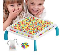 Juego De para Niños - Juguete Educativo De Mesa - con Bolas De Colores Tablero De Interactivo - para Niños Y Niñas Y Pequeños Viaje Escuela Hogar