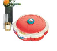 Juego De para Niños Pequeños,Tablero Giratorio con Peces Y Música | Actividad Educativa Divertida De Tablero para Desarrollar Habilidades Motoras Finas para Niños De 4 A 6