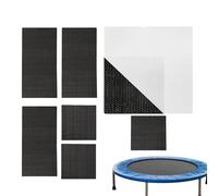 Juego de parches de reparación de trampolín - Kit de parches autoadhesivos | Kit de reparación de alfombras, accesorio deportivo para alfombras redondas, cuadradas y rectangulares, solución rápida