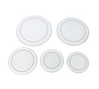Juego de Parches de Tambor de 5 Piezas con Piel de Tambor de PET, Paquete de Parches Estándar de 12 13 14 16 22 Pulgadas para Reemplazo, Calidad de Sonido Vibrante